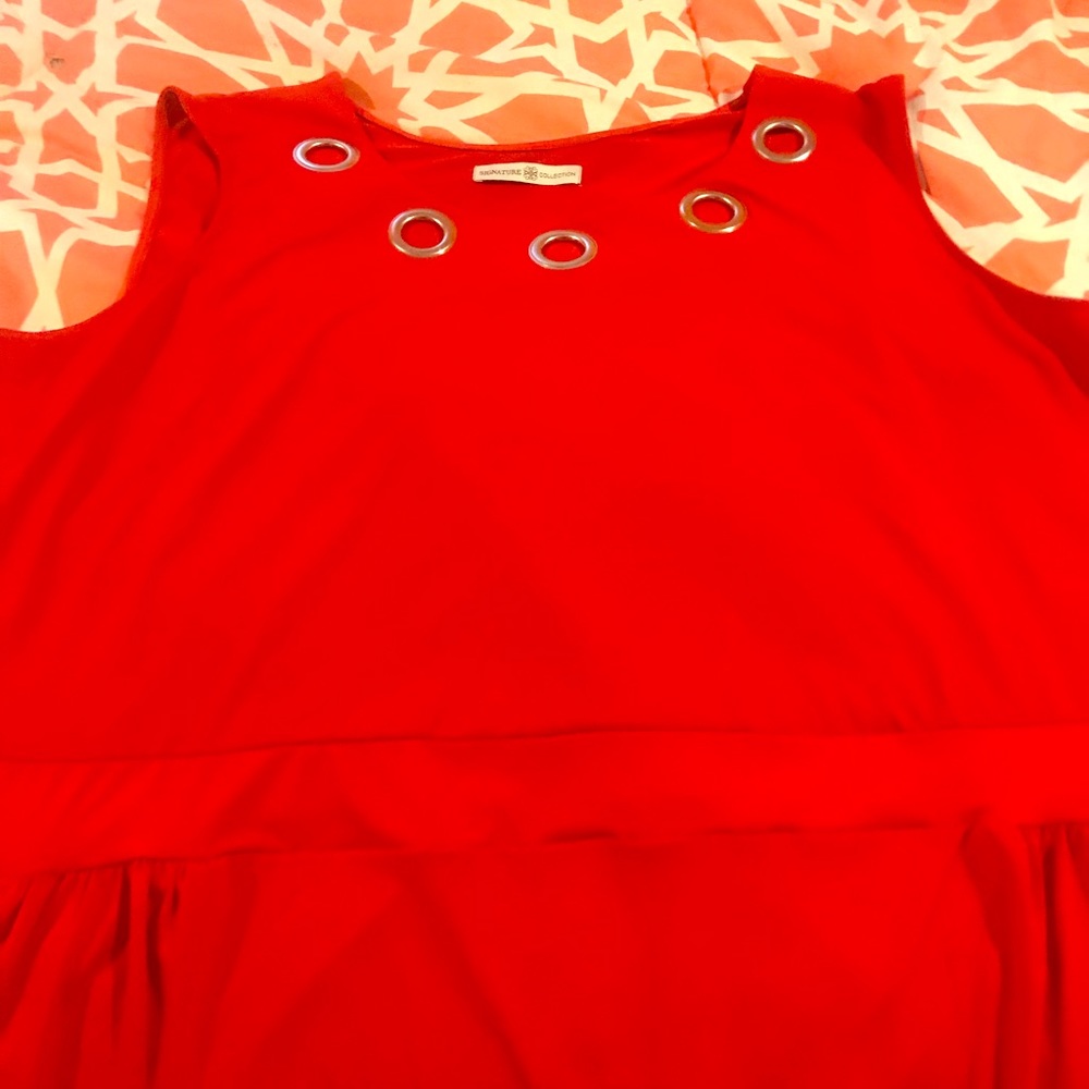 Mark signature red dress